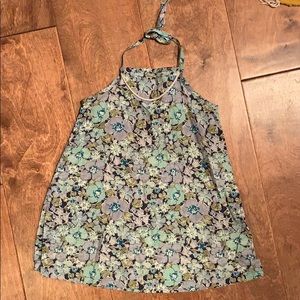 Liberty print halter style dress from Mabo